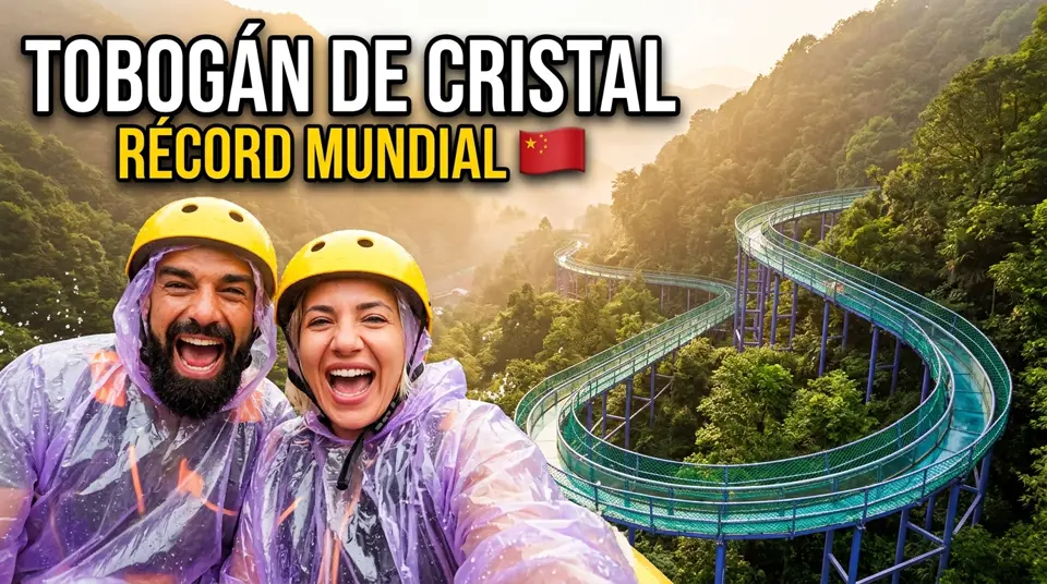Tobogán de cristal en China